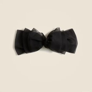 *NEW* J. Crew Sheer Organza Bow Hair Clip